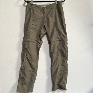 Cloudveil hiking pants convertible zipper women's adjustable waistband